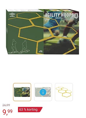 Umbro Behendigheidsladder -63%