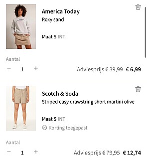 Tot -75% korting + -15% EXTRA