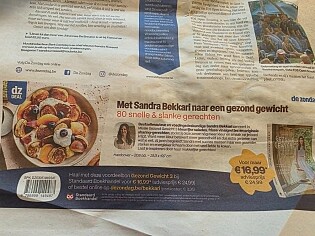 Sandra Bekkari - Missie Gezond Gewicht 3 - Bon in De Zondag