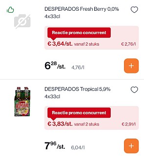 Desperados tot -50%