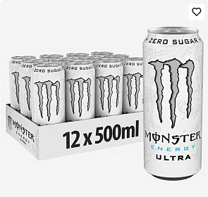 Monster Energy Ultra White Soda aan -44%