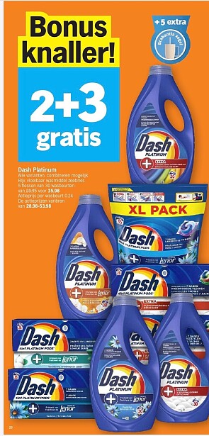 Dash platinum 2+3 gratis bjj ah