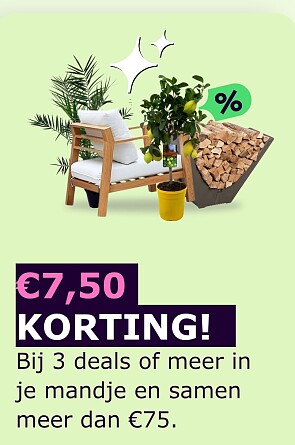 7,5€ korting bij iBood!
