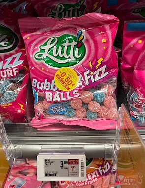 Lutti snoepjes 2de -80% + coupon bij Delhaize