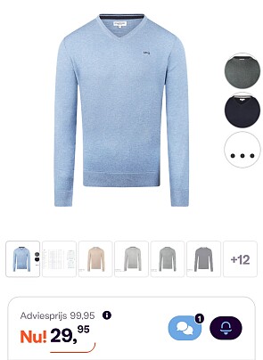 McGregor trui voor heren 29,95€