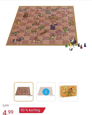 -50€ Bordspellen van toen Circus & Slangen en Ladders
