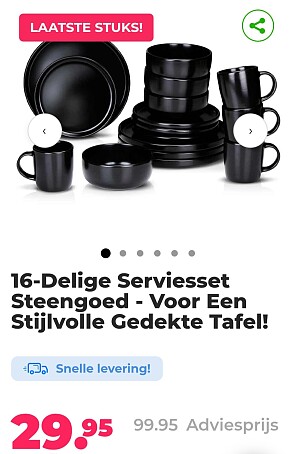 16-Delige Serviesset