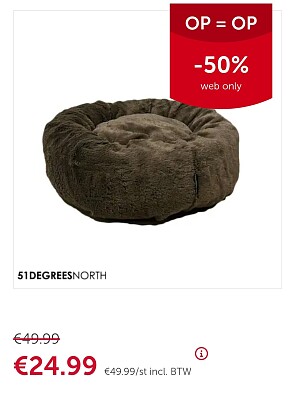 Superzachte kattendonut -50%