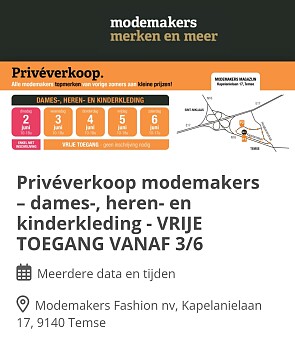 Stockverkoop Modemakers