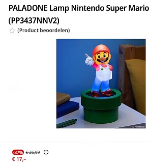 Lamp Nintendo Super Mario