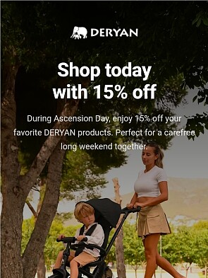 15% korting bij Deryan