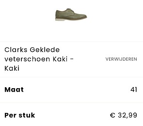 Clarks herenschoen m41