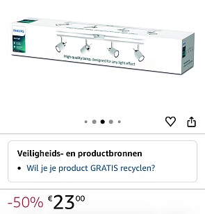 Philips plafondspots