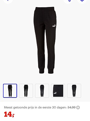 Puma joggingbroek maat 44