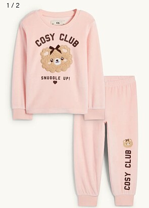 Poedel winterpyjama 2-delig -53%