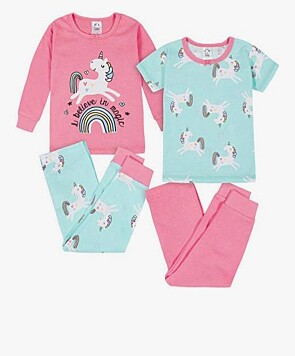 GERBER 4-delige pyjamaset voor meisjes -21%