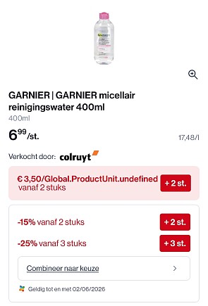 Image of garnier
