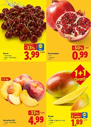 Vers promo’s bij Lidl tot 50% korting vanaf 18/5