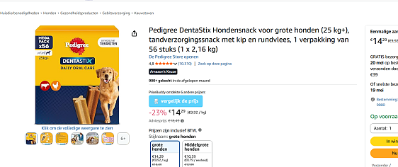 Image of hondenvoeding