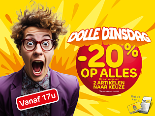 Dolle dinsdag bij Brico Borsbeek