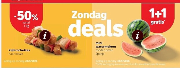 Zondagsdeal spar (Colruyt ) op 24/5/26