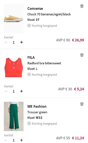 Tot 75% + 25% extra korting bij Otrium
