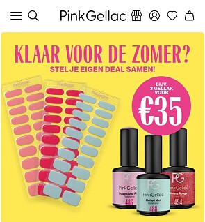 Bundel deals bij Pink Gellac