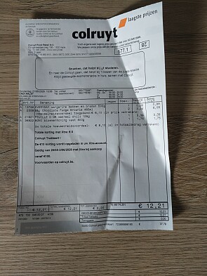Colruyt ben en Jerry ijs 1 + 1 + €10 korting volgende aankoop