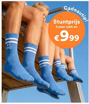 kousen : mix & match 3 paar voor €9,99