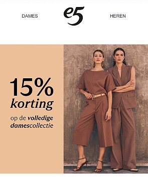 -15% bij E5