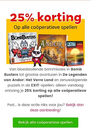 999 games dagdeal 25% korting op coöperatieve spellen!