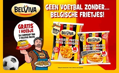 Gratis hoedje bij aankoop 2 Belviva packs