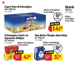 Caprisun 40 stuks