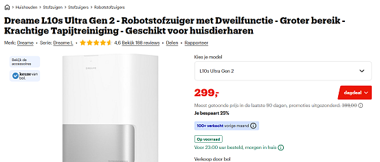 Image of robotstofzuiger