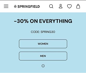 -30% bij Springfield