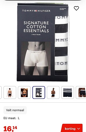 Tommy Hilfiger 3pack boxers