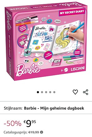 Barbie mijn geheime dagboek -50%