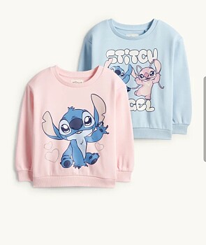 Set van 2 Lilo & Stitch sweatshirt -48%