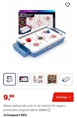 Mini airhockey -50%