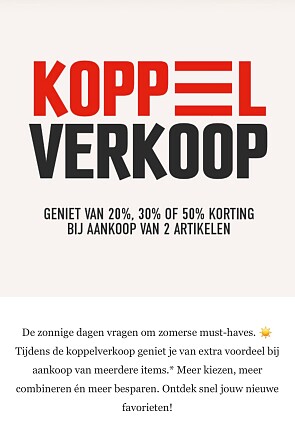 Tot -50% bij Bent