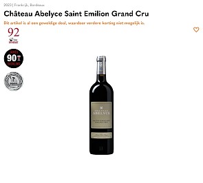 Saint-Émilion Grand Cru -42%