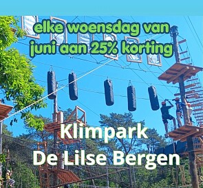 Kortingscode klimpark lilse bergen
