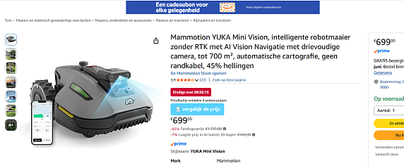 Image of robotmaaier
