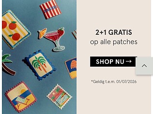 2+1 GRATIS OP ALLE PATCHES