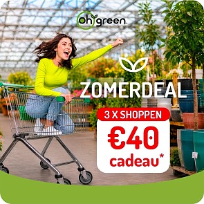 Spaar tot €40 voordeel bij Oh'Green
