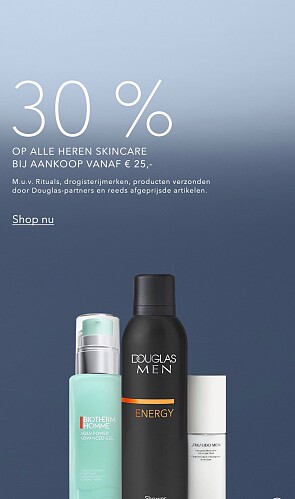 -30% heren skincare