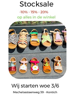 S T O C K S A L E vanaf woe 3/6