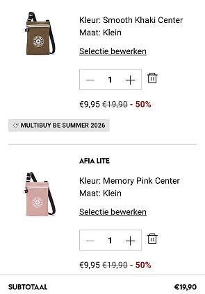 Kipling zomer deals