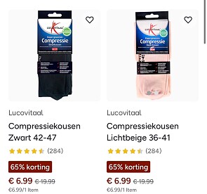 Compressiesokken Lucovitaal