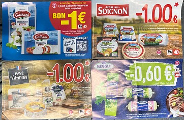 Verschillende coupons bij Delhaize